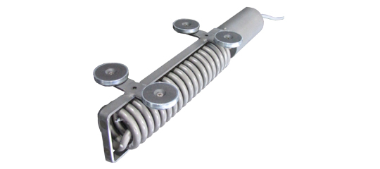 Tankheizkörper mit Magnetfüßen zum nachträglichen Einbau in Öltanks und Behälter