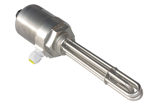 Tank- und Einschraubheizkörper mit vernickeltem elektrischem Heizeinsatz