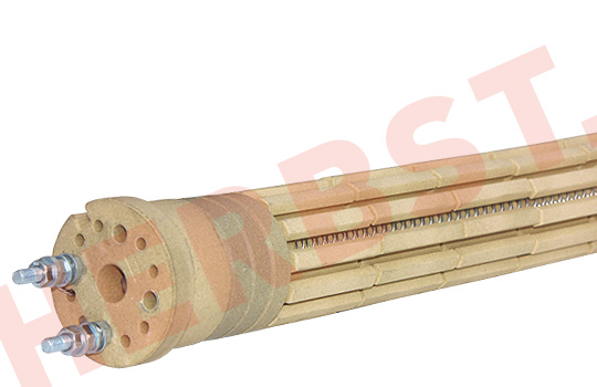 Keramikgliederheizkörper mit Standard-Anschlusskopf